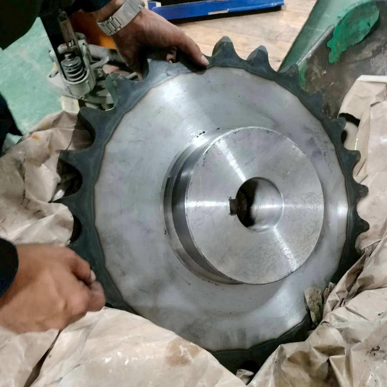 โซ่ลำเลียง หน้างาน 2