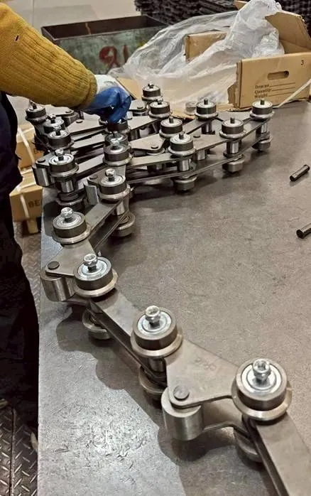 ทีมงาน CHJC-CHAIN ผู้เชี่ยวชาญโซ่ลำเลียง